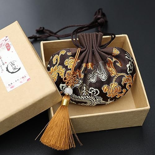 12cm Embroidered Hanfu Sachet Bag for Home Decor