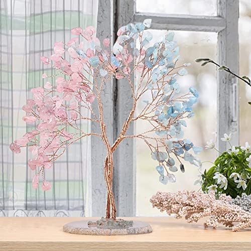Rockcloud Crystal Stones Romantic Decoration Set