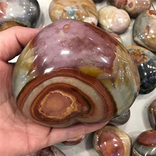 PEKMAR Natural Sea Stone Heart Crystal Specimen 1pc 5cm