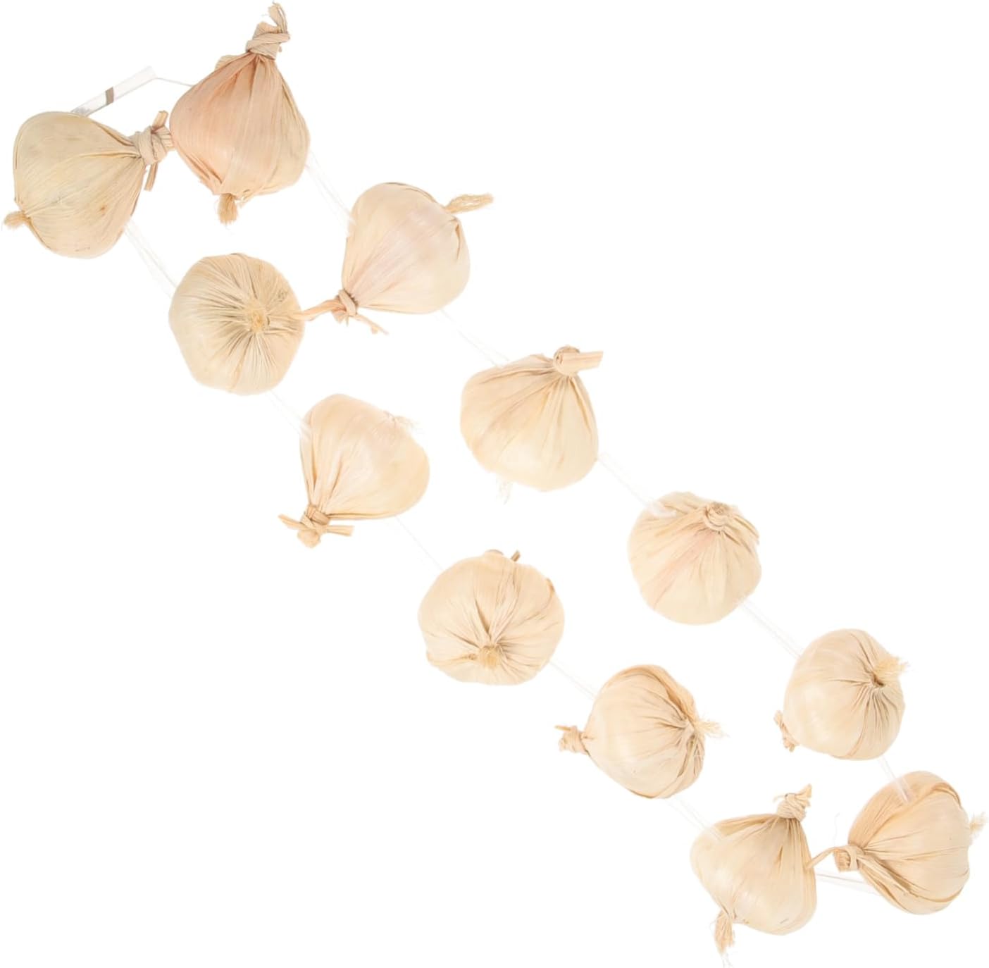 Cabilock Realistic Garlic String Wreath Decor