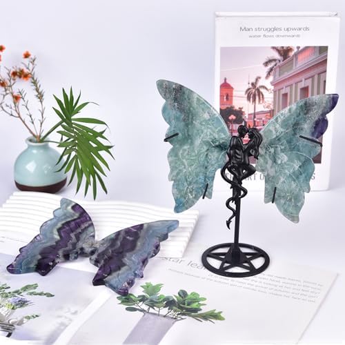 JIC Gem Crystal Butterfly Wings with Stand
