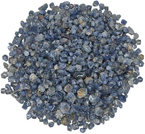 50 pcs Beautiful Blue Sapphire Crystals Rough Stones from Brazil