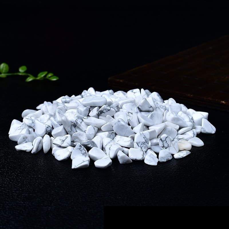 Natural White Turquoise Crystal Gravel for Fountain and Decoration