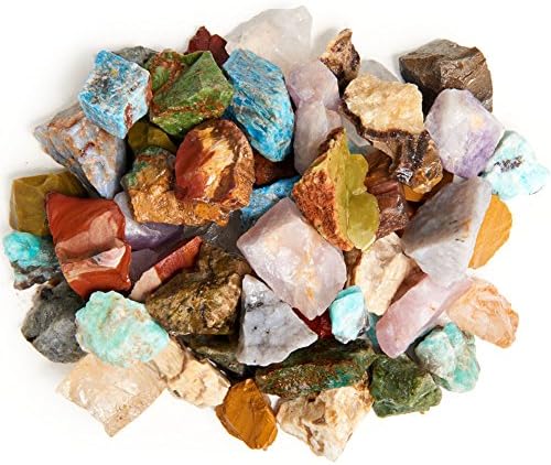 Natural Madagascar Rough Stone Mix - 18 lbs Large Size