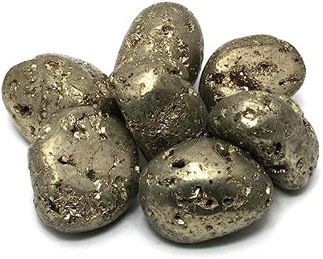 CrystalAge Iron Pyrite Tumble Stone 25-30mm