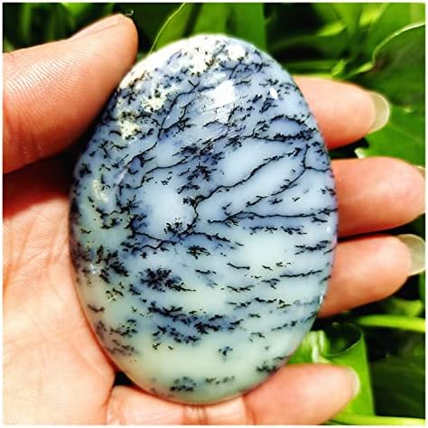 FIDEMM Natural Dendritic Opal Stones for Feng Shui and Healing