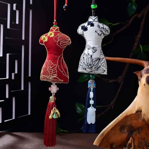 Hand-Stitched Chinese Style Cheongsam Sachet
