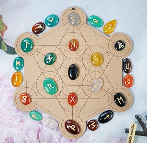 Crocon Seven Chakra Gemstone Tree Feng Shui Figurine 1