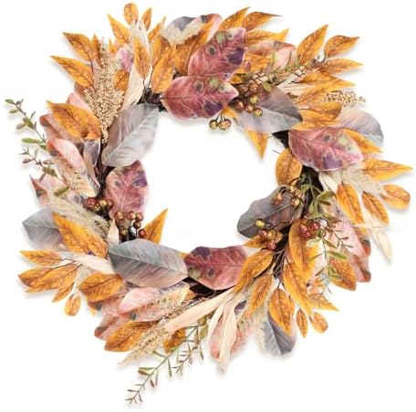 Fall Wreath for Front Door 22 Autumn Decor
