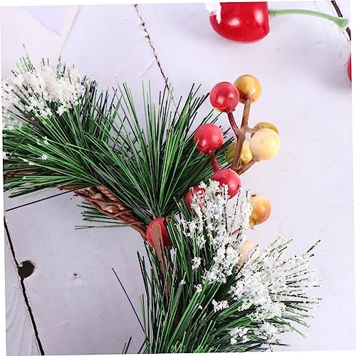 Cabilock Resin Berry Garland Wreath Pink White Decor