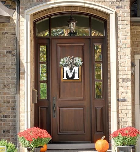 Foomegik 2025 Welcome Wreath for Front Door 14x12