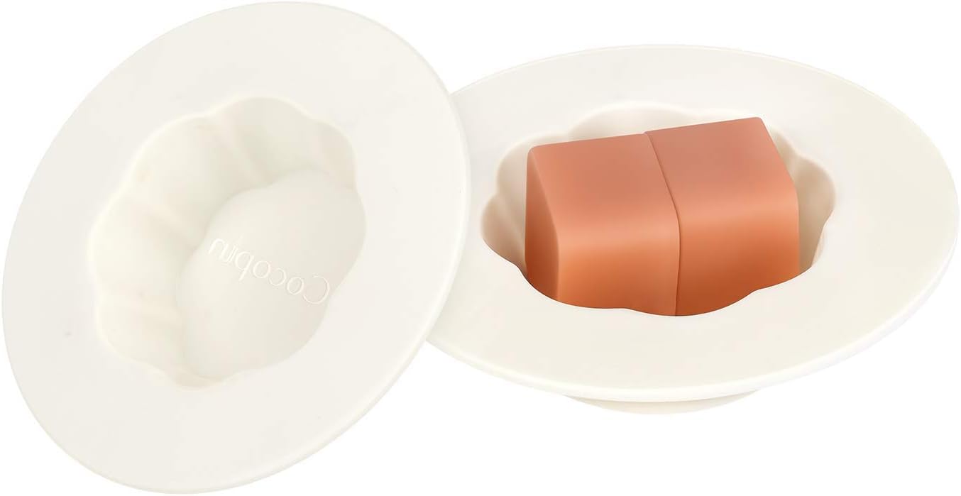Cocopin 2Pcs Reusable Silicone Wax Melt Liners Leakproof Warmer Tray