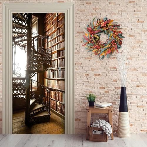 TEMPUS 22 Inch Fall Wreath Artificial Decor