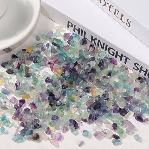 Rainbow Fluorite Tumbled Chips Healing Stones 22lb