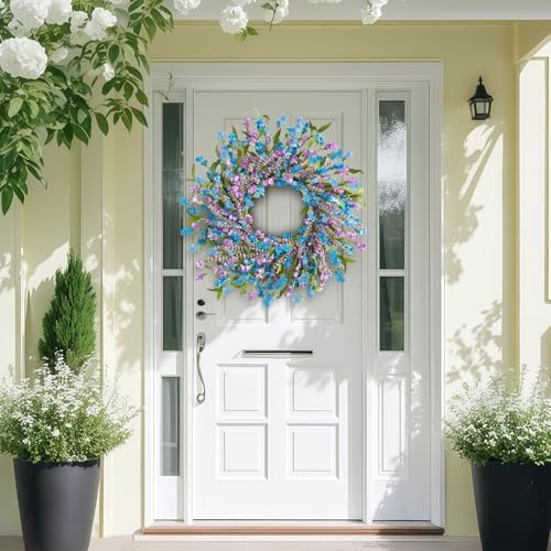 ICX 24 Inch Spring Summer Wreath for Front Door