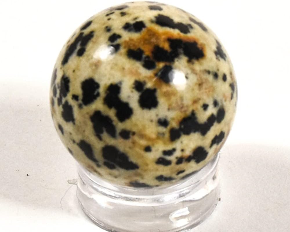 HQRP 20mm Dalmatian Jasper Sphere Decorative Stone
