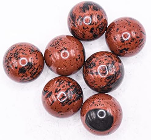 HQRP Obsidian Sphere Gemstone Decor Ball 25mm