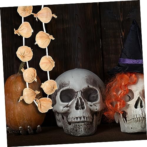 STOBAZA Artificial Garlic String Wreath Decoration