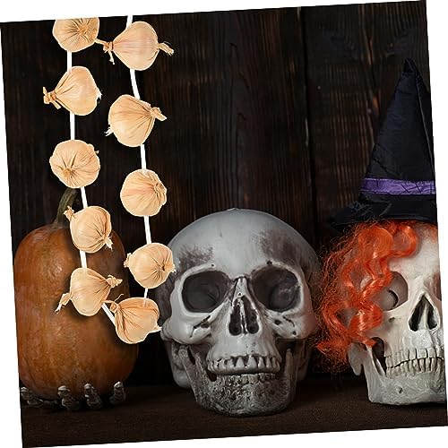 Magiclulu Artificial Garlic String Wreath