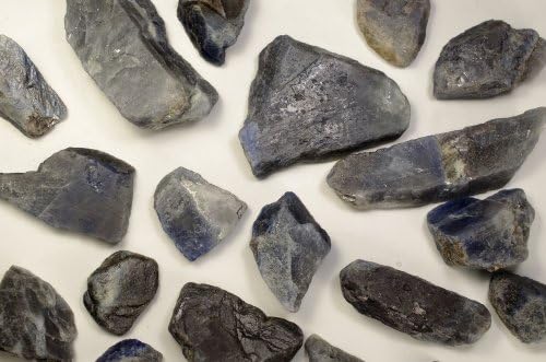 Fantasia Blue Sapphire Rough Stones 18 Lb