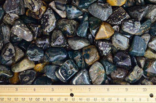 Fantasia Tumbled Sea Jasper Stones 5 lbs Small 075-125 Inch