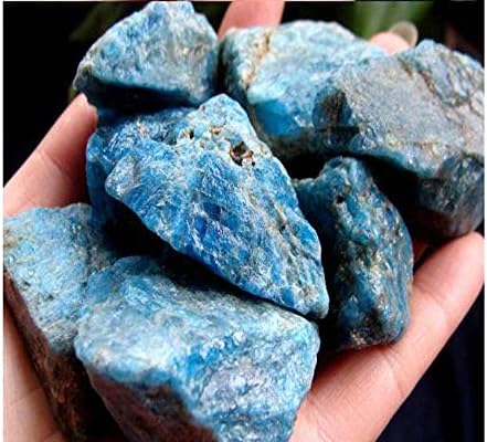 Blue Apatite Healing Crystal Rough Stone 1 Piece 30-40 Grams