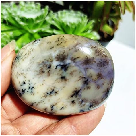 FIDEMM Natural Dendritic Opal Stones for Feng Shui and Healing