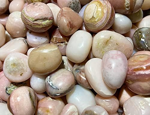 Tumbled Pink Opal Stones 5 Piece Set