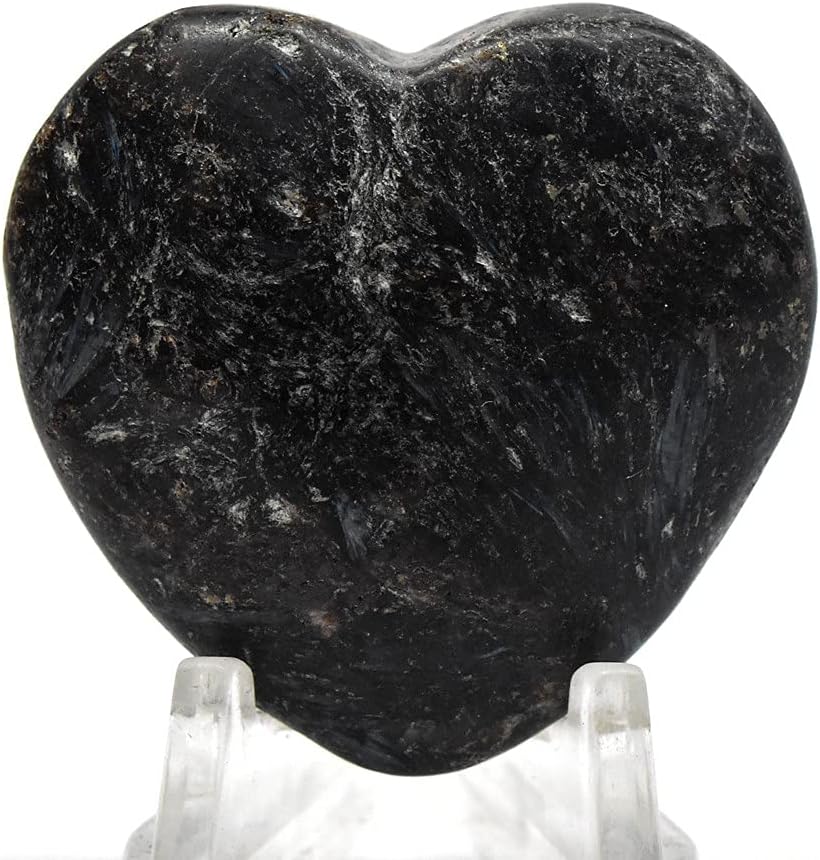 Astrophyllite Heart Crystal Decor Stone