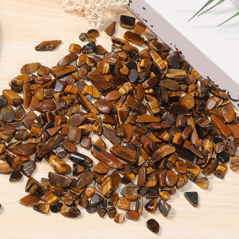 Natural Crystals Healing Stones Tiger Eye Crushed Decorations
