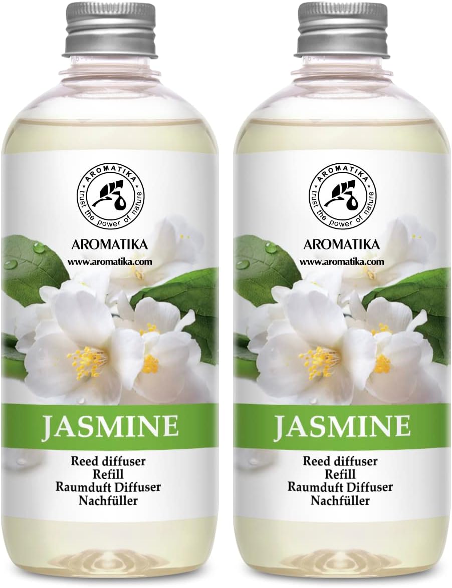 Jasmine Essential Oil Reed Diffuser Refill 34 Fl Oz
