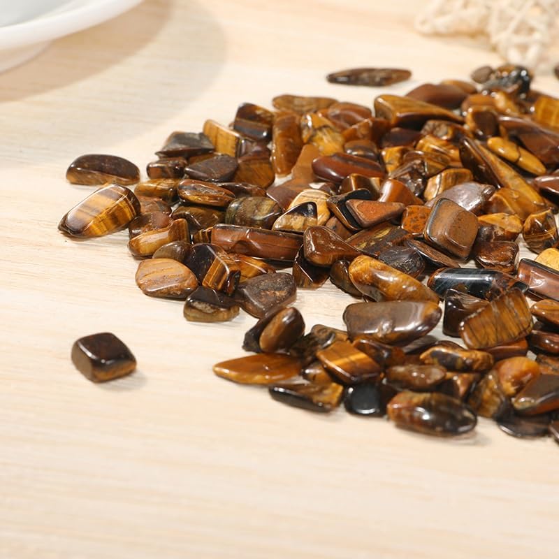 Natural Crystals Healing Stones Tiger Eye Crushed Decorations