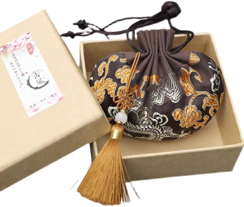 12cm Embroidered Hanfu Sachet Bag for Home Decor