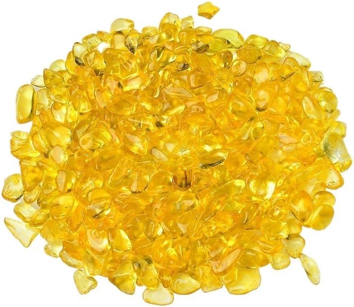 NASTYA Natural Yellow Crystal Gravel 9-12mm 1000g