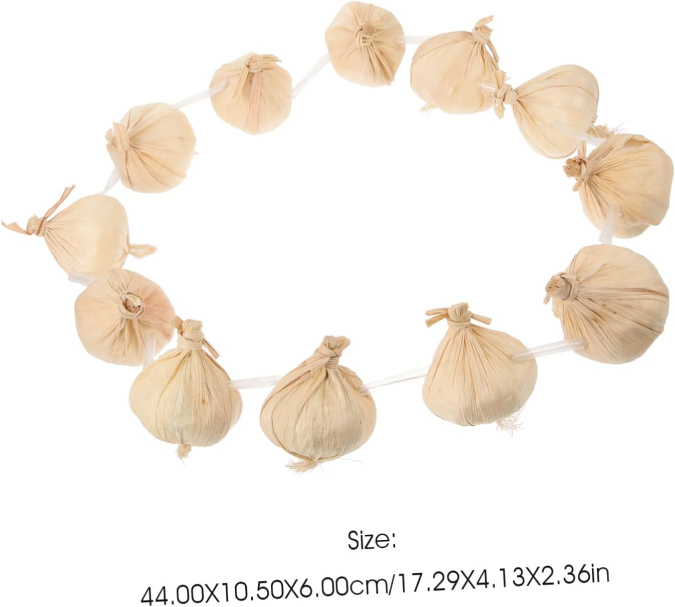 Magiclulu Artificial Garlic String Wreath