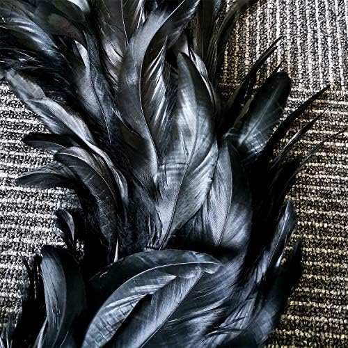 MOVINPE Black Feather Wreath - Halloween Decor