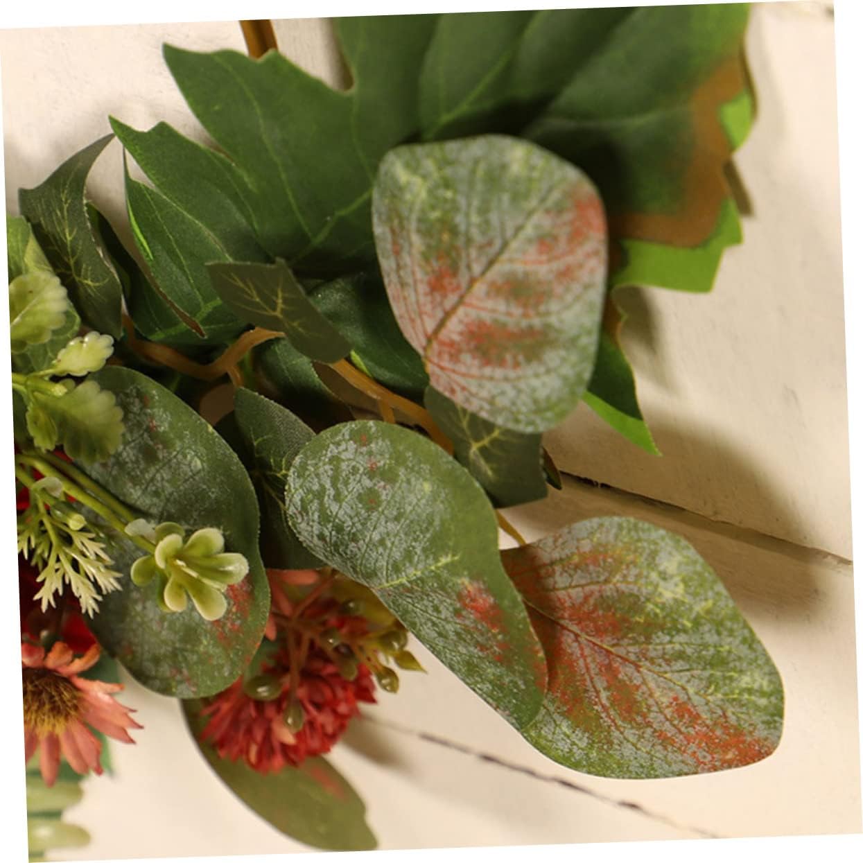 PRETYZOOM Artificial Sunflower Wreath for Thanksgiving Decor