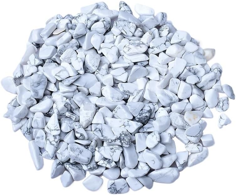 Natural White Turquoise Crystal Gravel for Fountain and Decoration