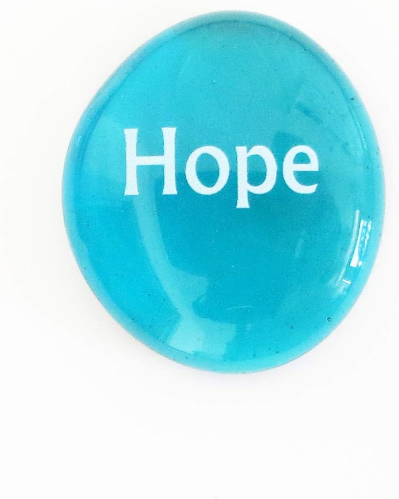 Lifeforce Glass Imprinted Stones Set of 100
