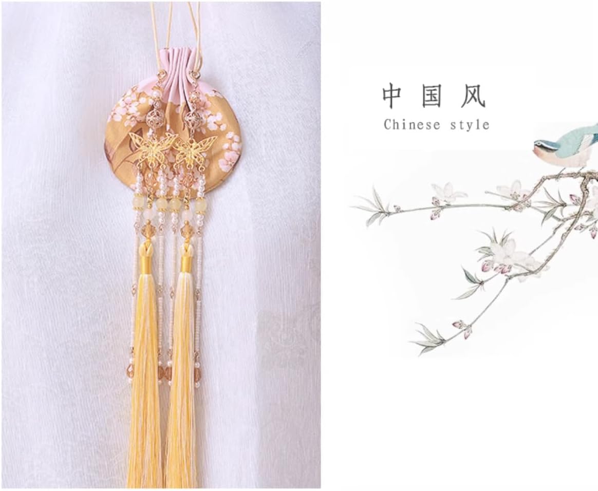 10cm Antique Style Fragrance Pouches for Hanfu Accessories