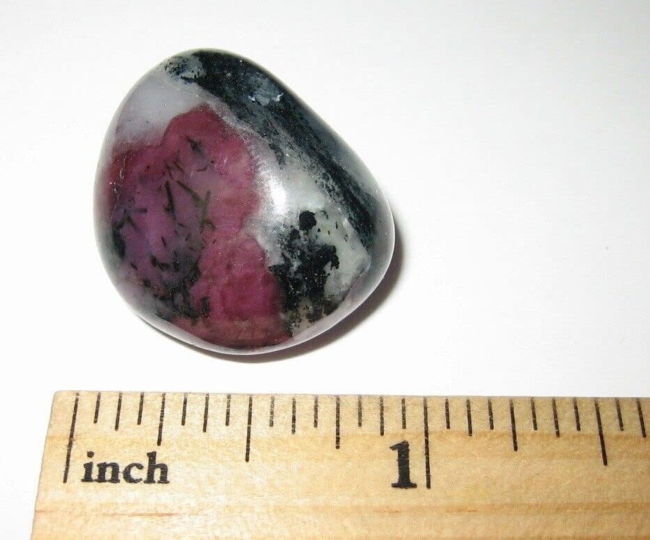 New 1 Inch Tumbled Eudialyte Crystal Stone Sweden 128g BI-440RO