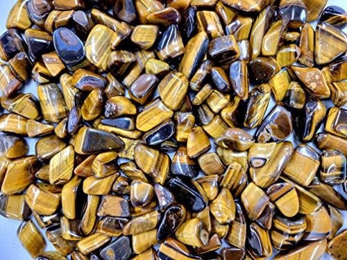 Tumbled Tigers Eye Crystals 12 LB Natural Healing Stones