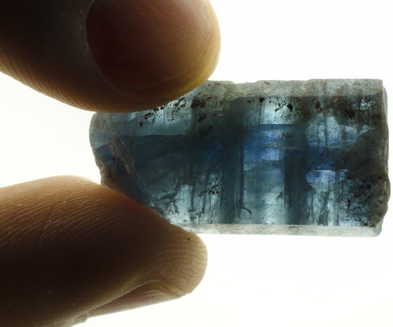Fantasia 1 lb Lot of Translucent Blue Sapphire and Kyanite Rough Stones