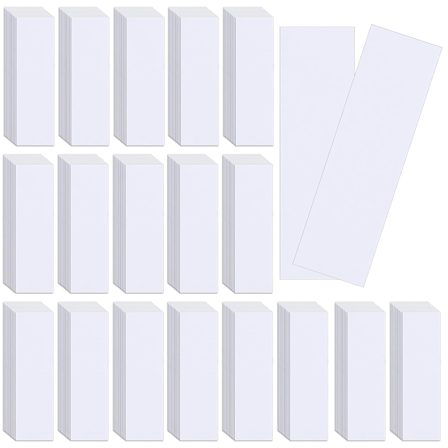 Landhoow 200 Pcs White Perfume Test Strips for Essential Oils and Fragrances