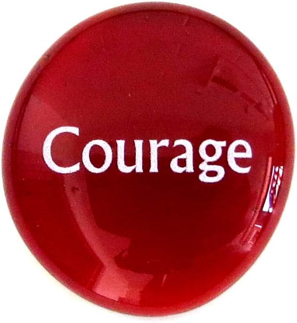 Lifeforce Glass Imprinted Stones Set of 100