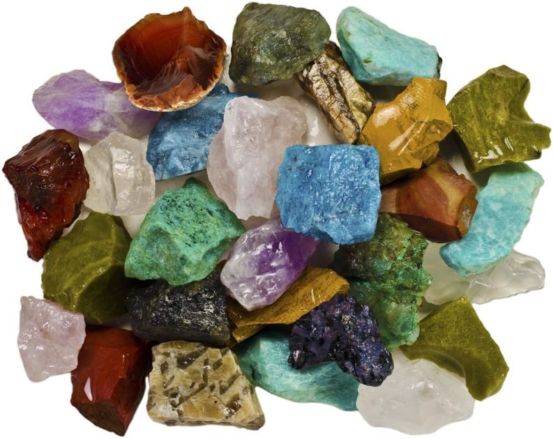 Fantasia 12 lb Bulk Rough Madagascar Stone Mix