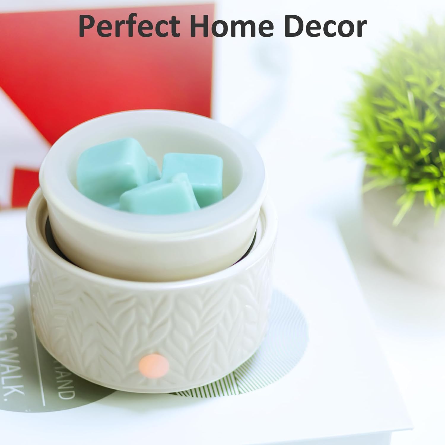 EQUSUPRO Wax Melt Warmer 3-in-1 Electric Burner