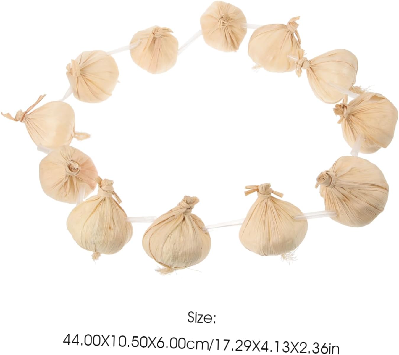 STOBAZA Artificial Garlic String Wreath Decoration