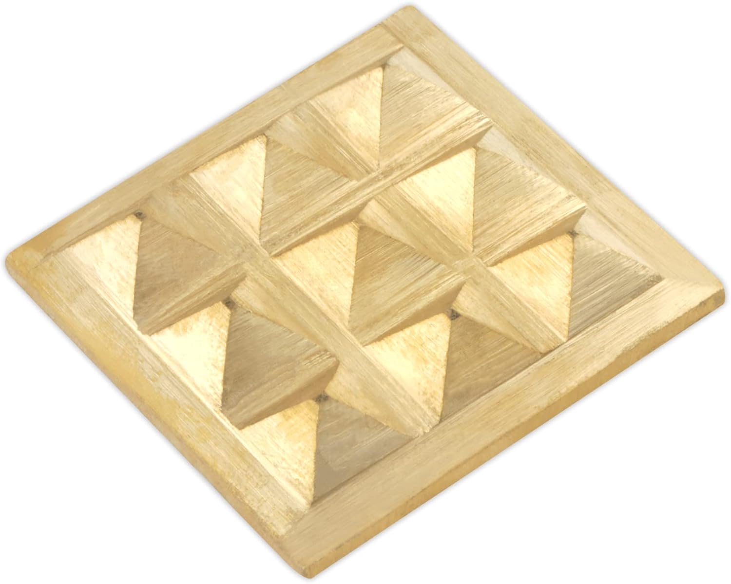 Brass 2 Layer Vastu Pyramid for Home Office