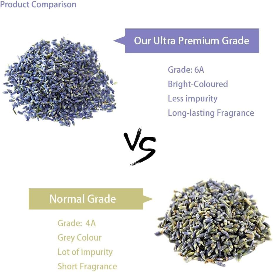 Natural Dried Lavender Buds 100g for Candles and Sachets